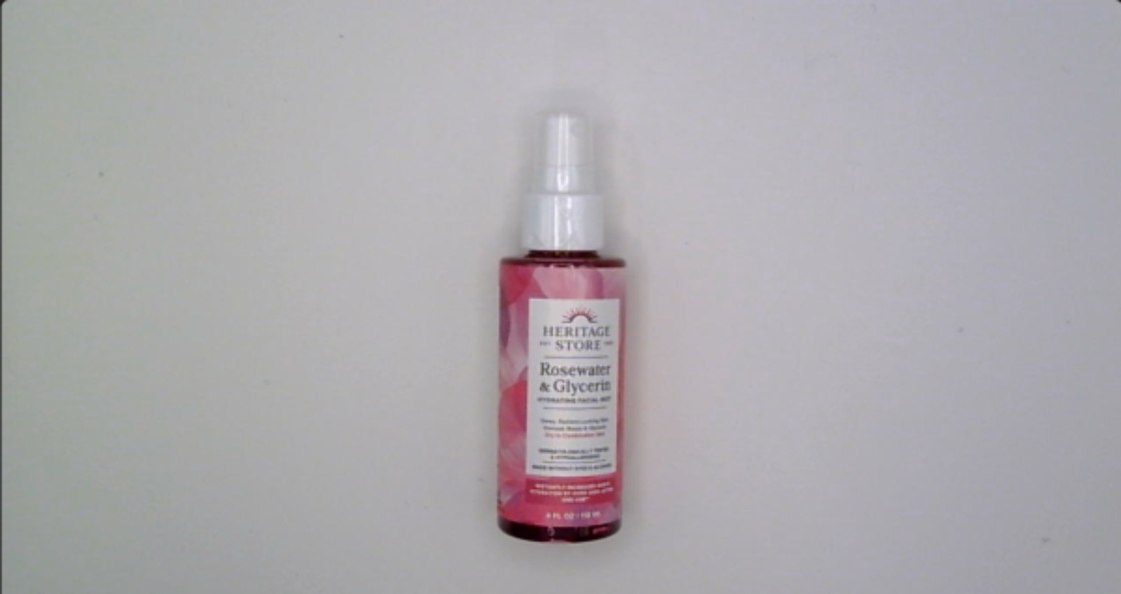 11/26 HERITAGE STORE Rosewater & Glycerin Hydrating Facial Mist – Dry Combinatio