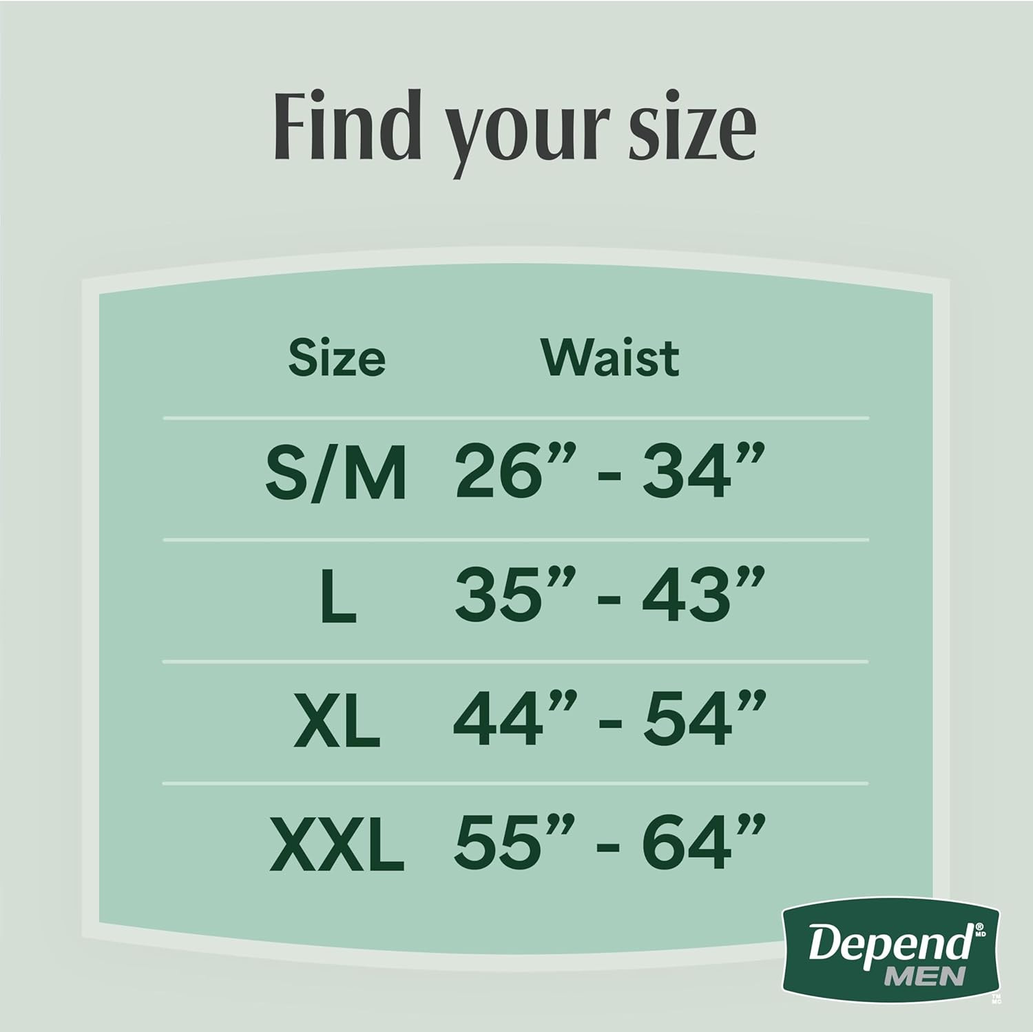 Depend Fresh Protection Adult Diapers, Incontinence Underwear for Men, Disposabl