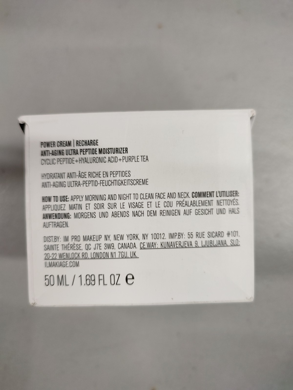 IL MAKIAGE Skin Power Cream Recharge 50 ML / 1.69 Fl Oz