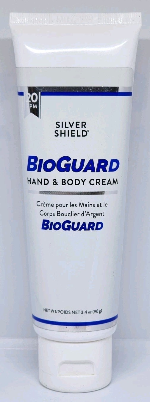 Natures Sunshine Silver Shield Hand & Body Cream 3.4 oz Tube New Exp. 01/2025