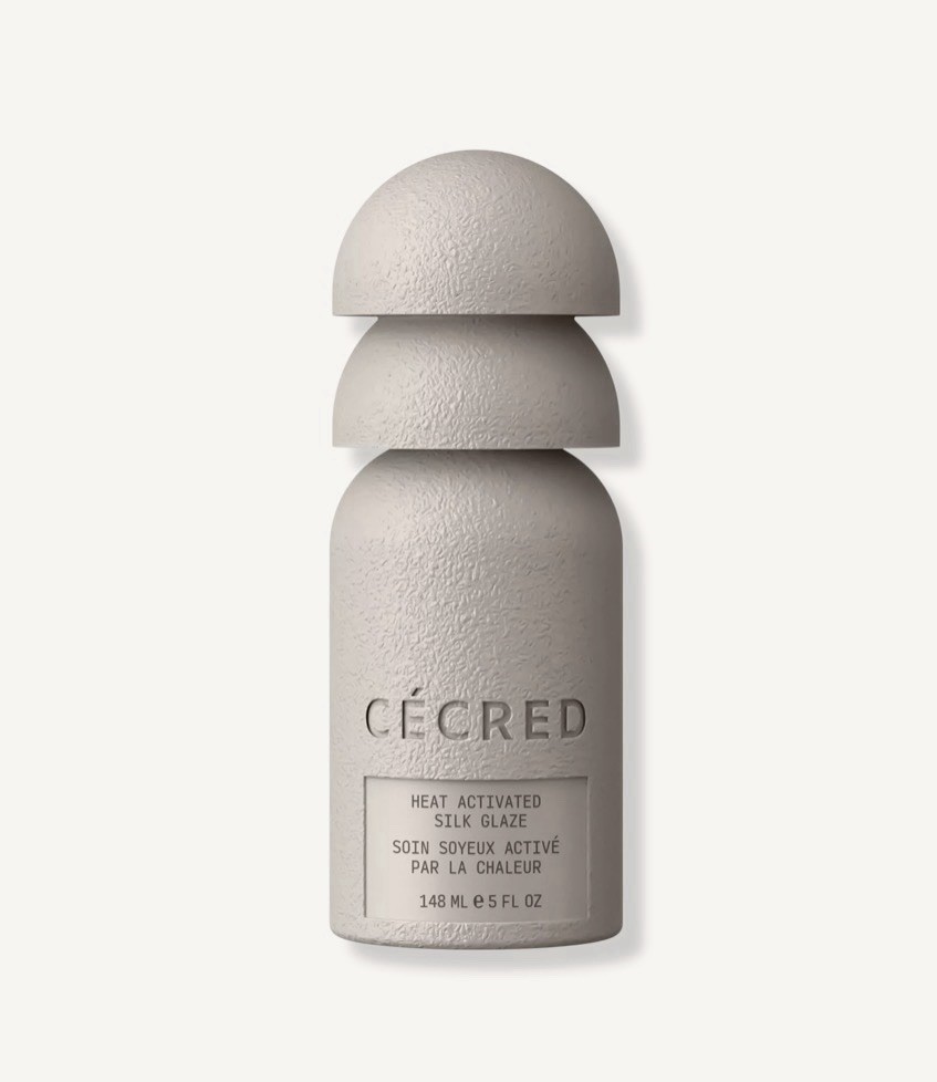 CÉCRED Heat Activated Silk Glaze Hair Glaze, Standard Size 5 fl oz