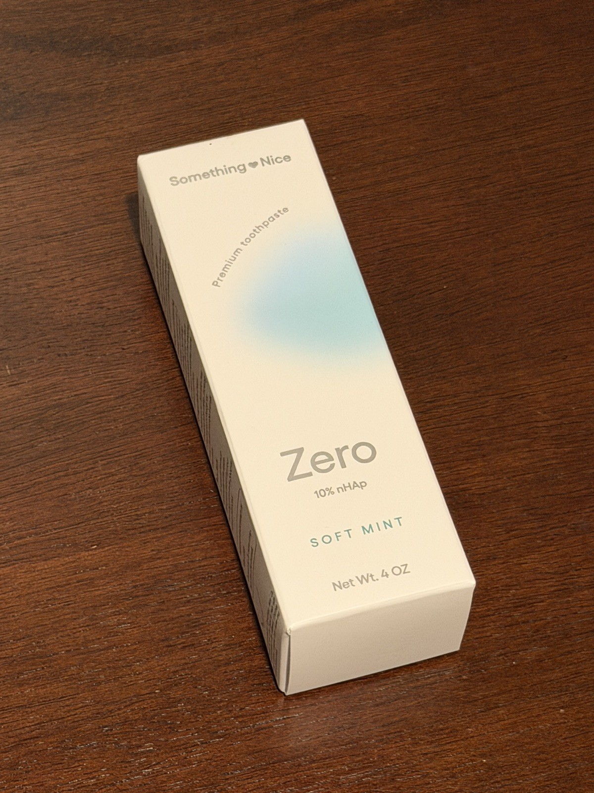 Something Nice Zero Pro Premium Toothpaste Soft Mint 4oz NEW Sealed Fast Ship