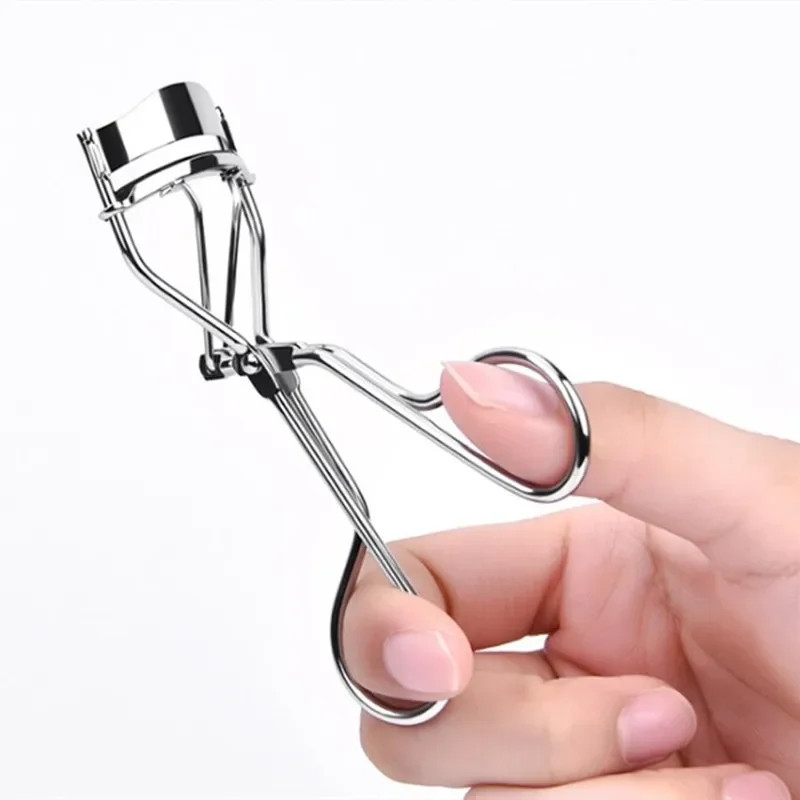 1Pc Black/Silver White Curl Eyelash Curler Stainless Steel Eyelash Cosmetic Make