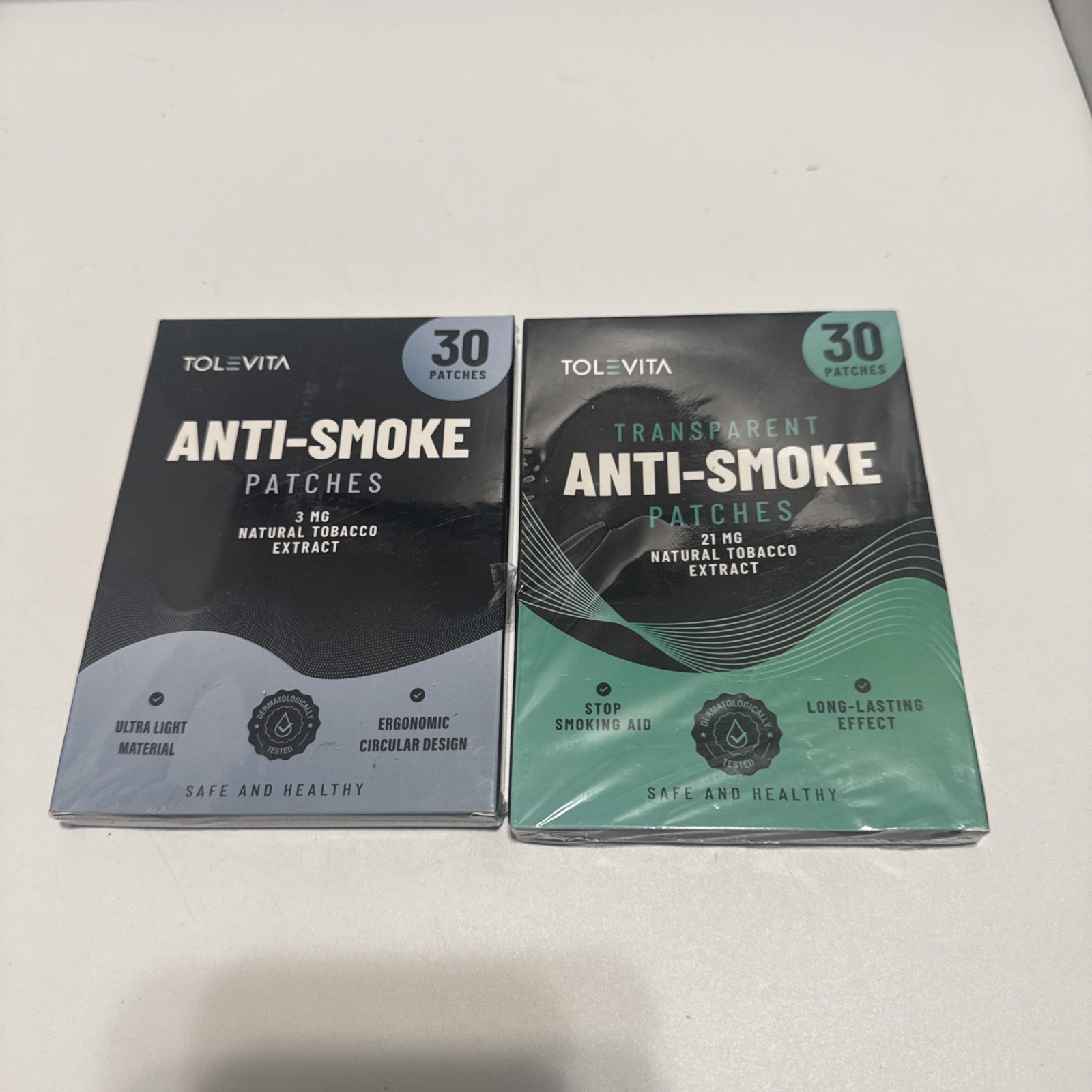 TOLEVITA Anti- Smoke Herbal Patches Transparent 21 mg | Quit Smoking Patches …