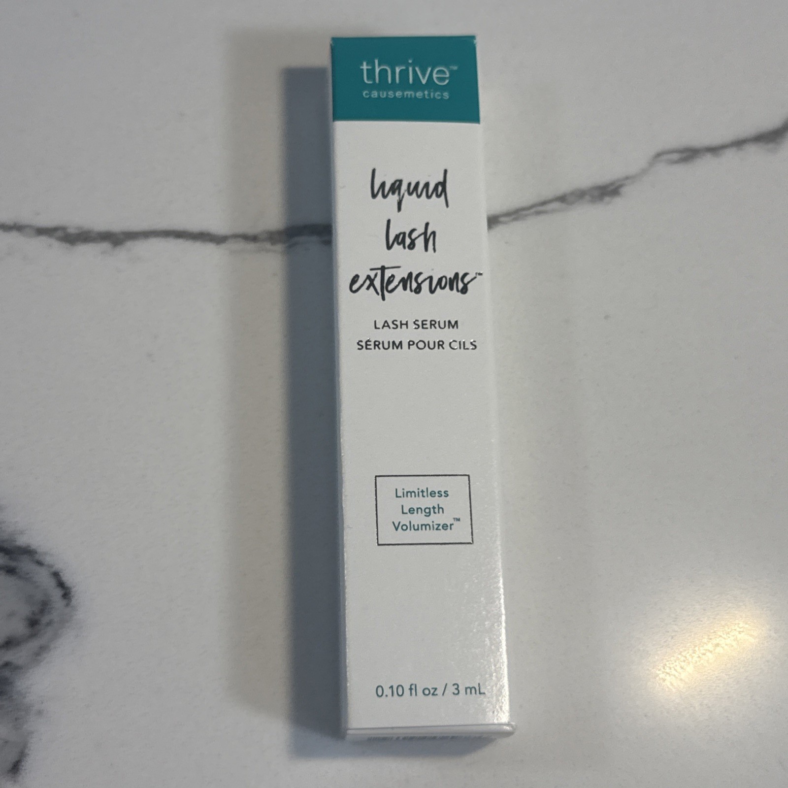 Thrive Causemetics Liquid Lash Extensions Lash Serum Vegan NEW IN BOX 0.10 fl oz