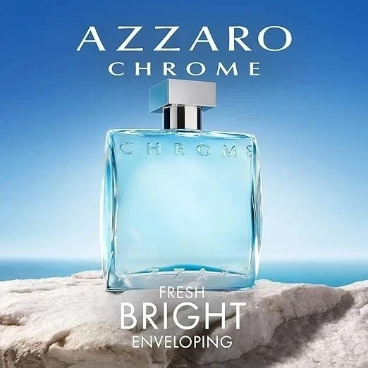 CHROME by Loris Azzaro for Men Cologne 3.3 oz / 3.4 oz EDT New in Box