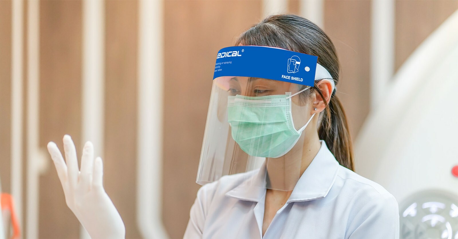 FDA & CE APPROVED Face Shield 9″ – 1Pc