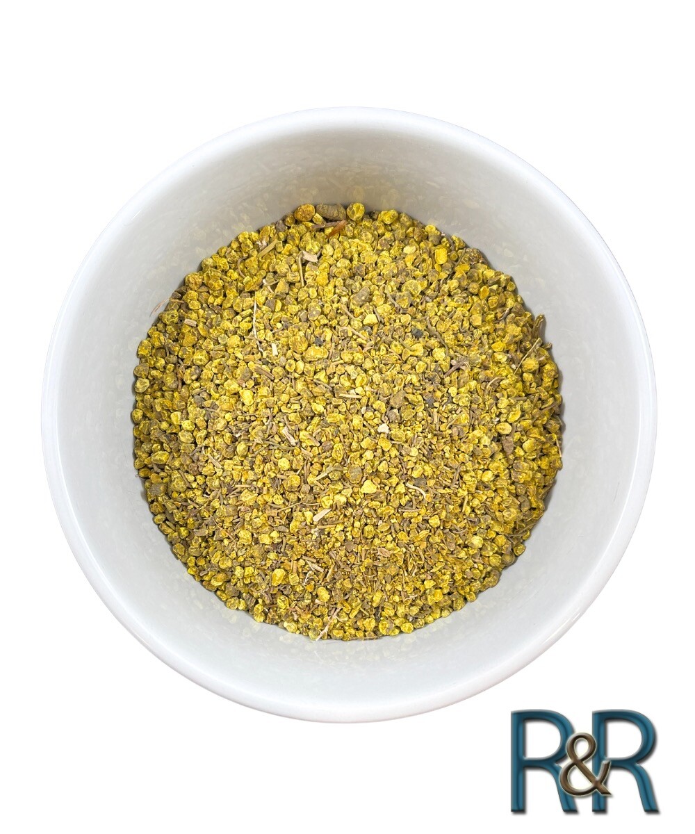 Organic Goldenseal Root Cut & Sifted Rough Cut Fresh (Hydrastis canadensis) C/S