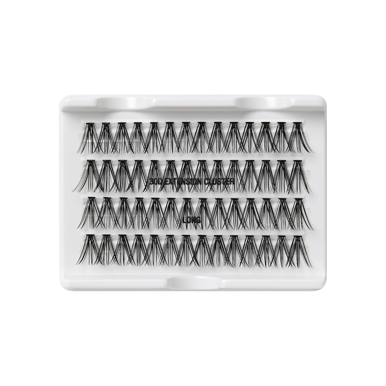i-ENVY 30D Extension Cluster Individual Lashes, Easy to Apply, Long, Black