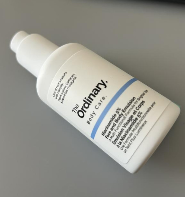 NIB 100% Authentic The Ordinary Niacinamide 5% Face and Body Emulsion, 3.4 oz