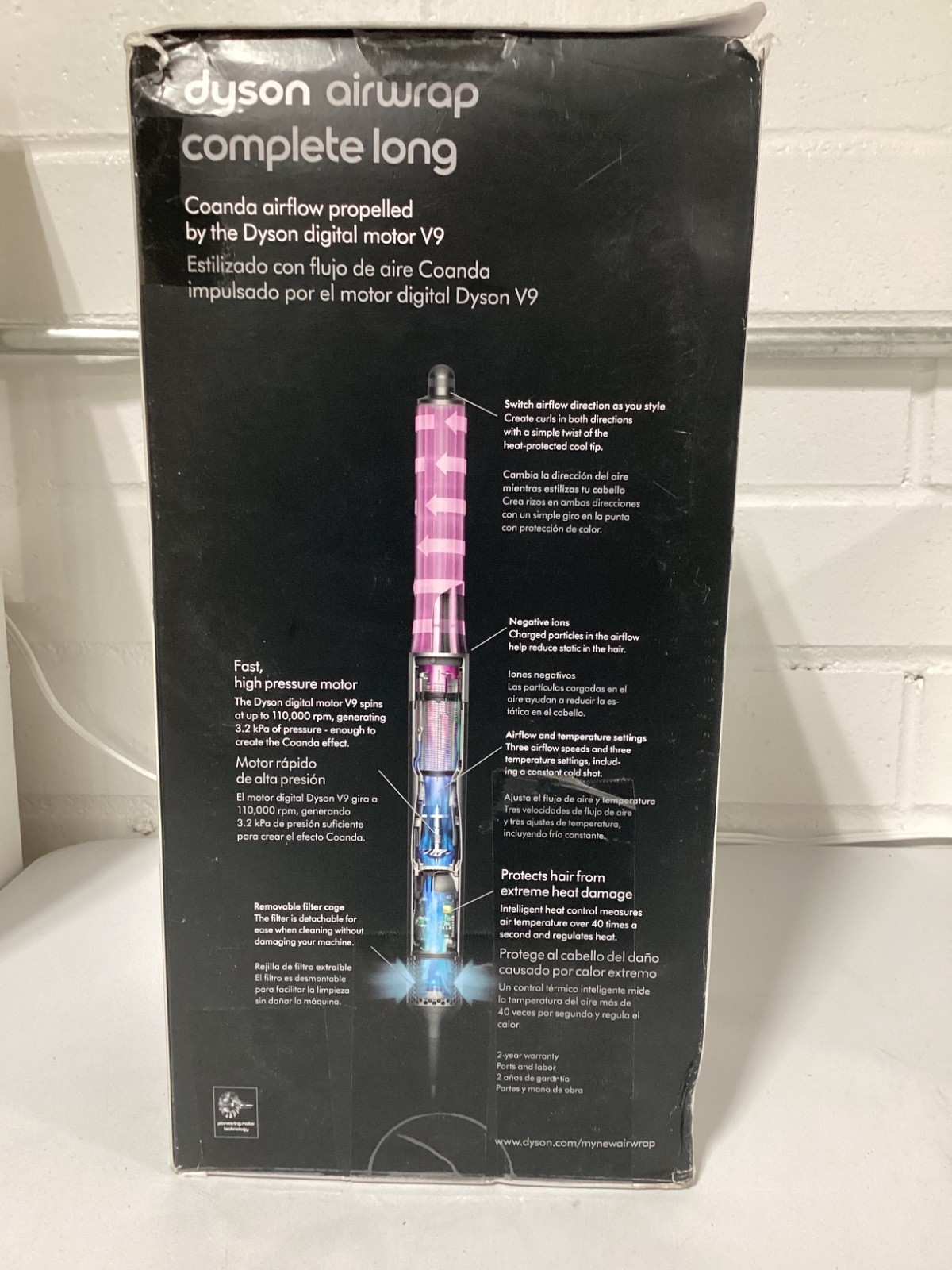 Dyson Air wrap multi-styler Complete Long (Nickel/Copper)
