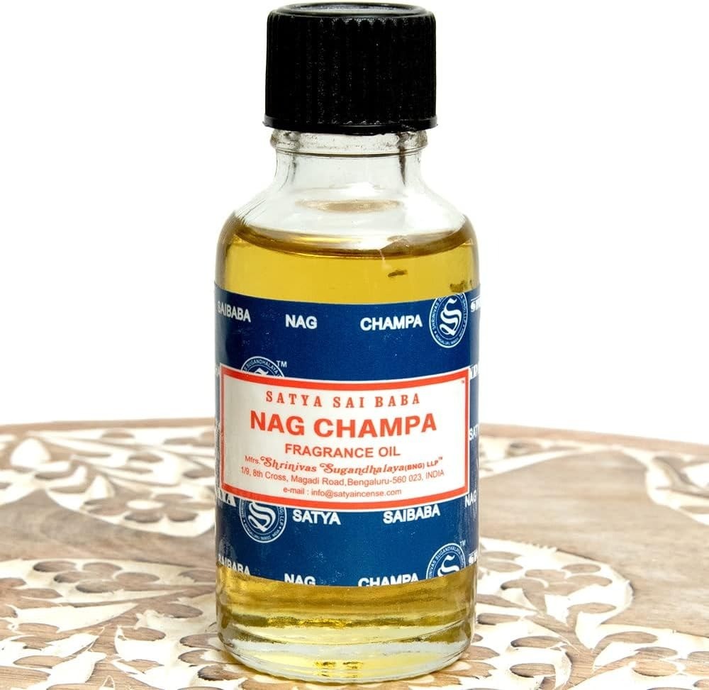 Satya Nag Champa Fragrance Oil 1 Ounce 30ml