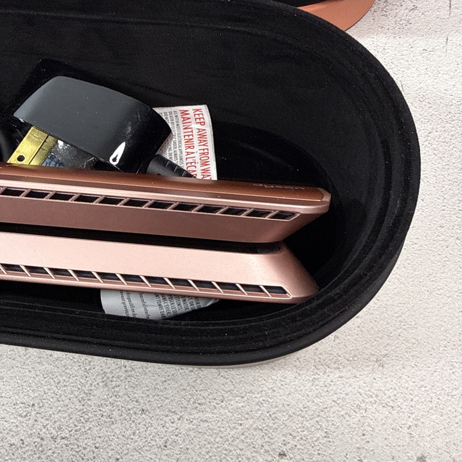 Dyson Airstrait Electric Hair Straightener Amber Silk Special Edition