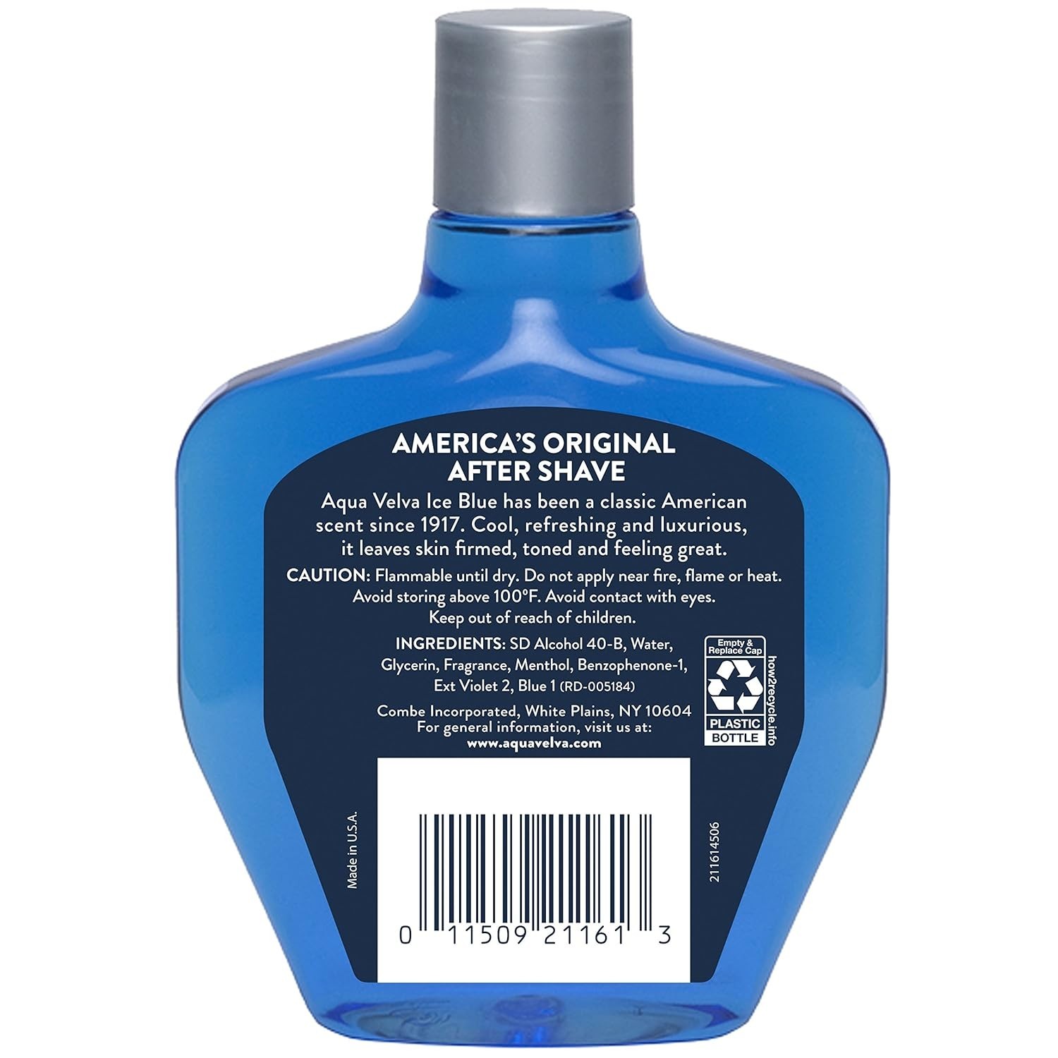America’s First After Shave – Classic Ice Blue, 7 Oz Lotion Refreshes Skin