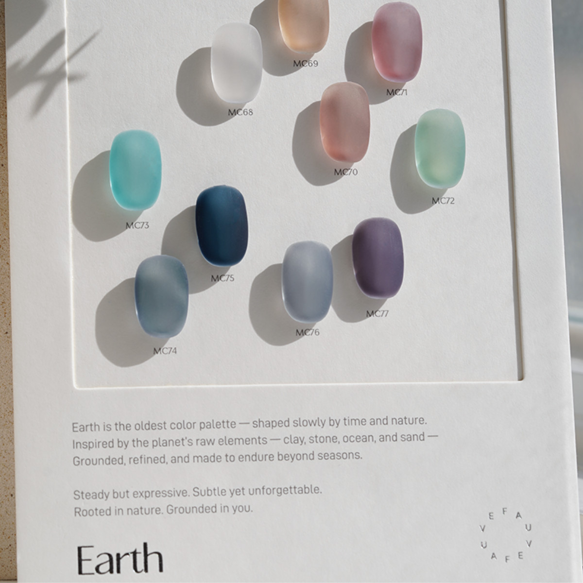 Fauve Gel Earth Magnet Gel Soak Off Nail Gel K-Beauty