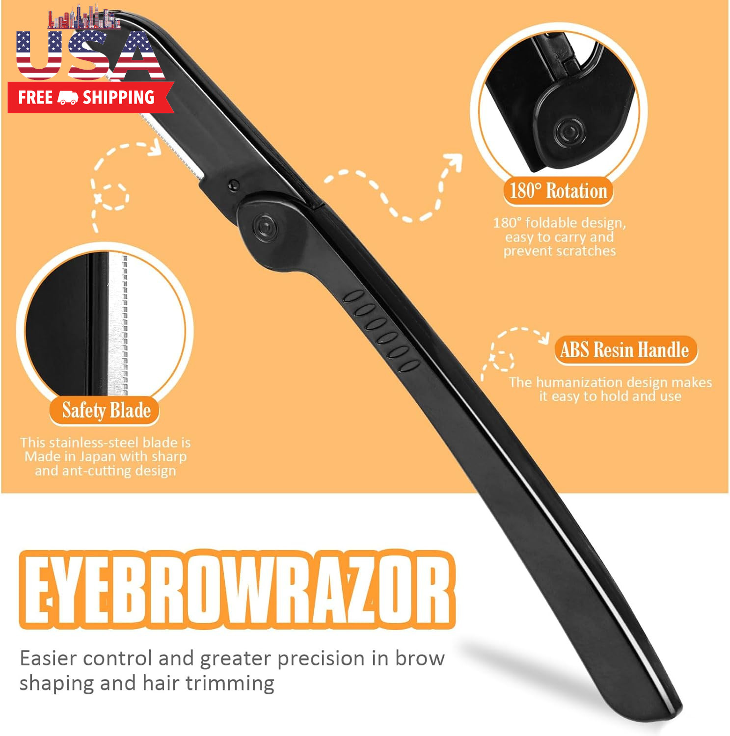 Tweezers Set,9 Pcs Professional Stainless Steel Tweezer Kit-Great Precision Eyeb
