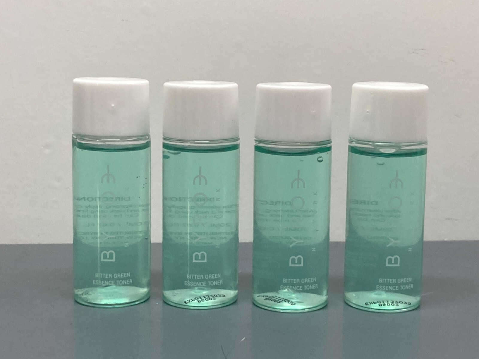 4x Byroe New York Bitter Green Essence Toner 20ml/0.67oz each exp 1/25