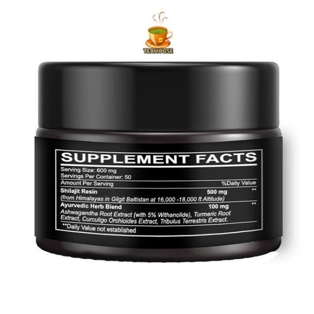 Pure Himalayan Shilajit Resin Organic Mineral Rich Wellness Supplement