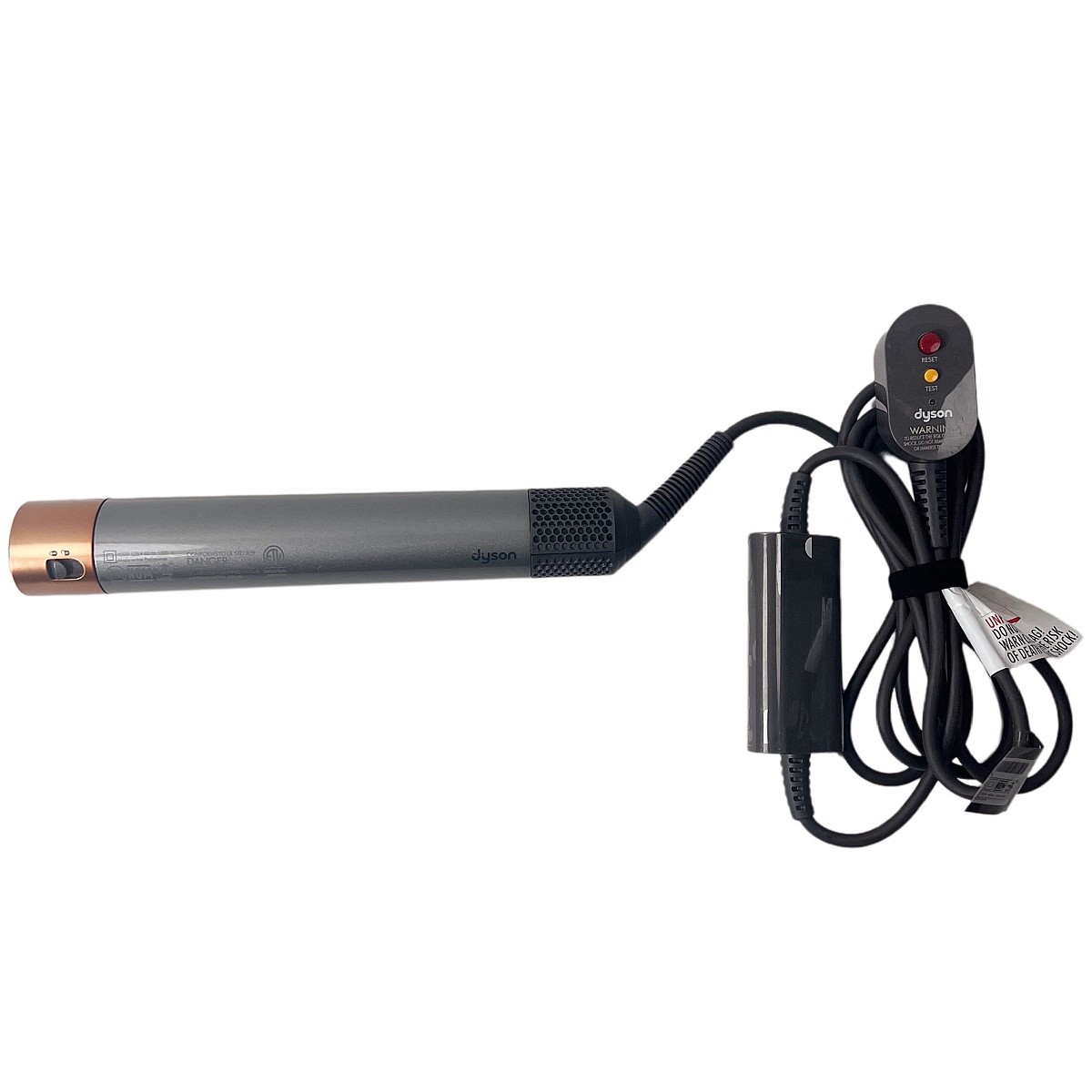 Dyson HS05 Airwrap Multi-Styler Long Hair Dryer Complete Nickel/Copper W/Heads