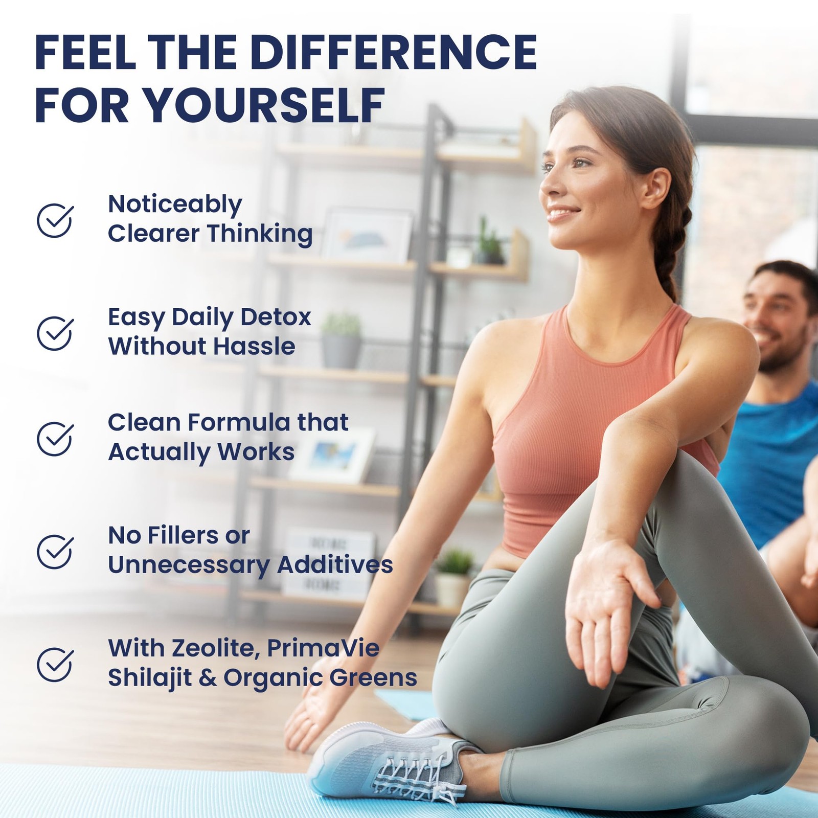 Ultra Human Daily Wellness Support – Heavy Metal Detox Cleanse, with Zeolite