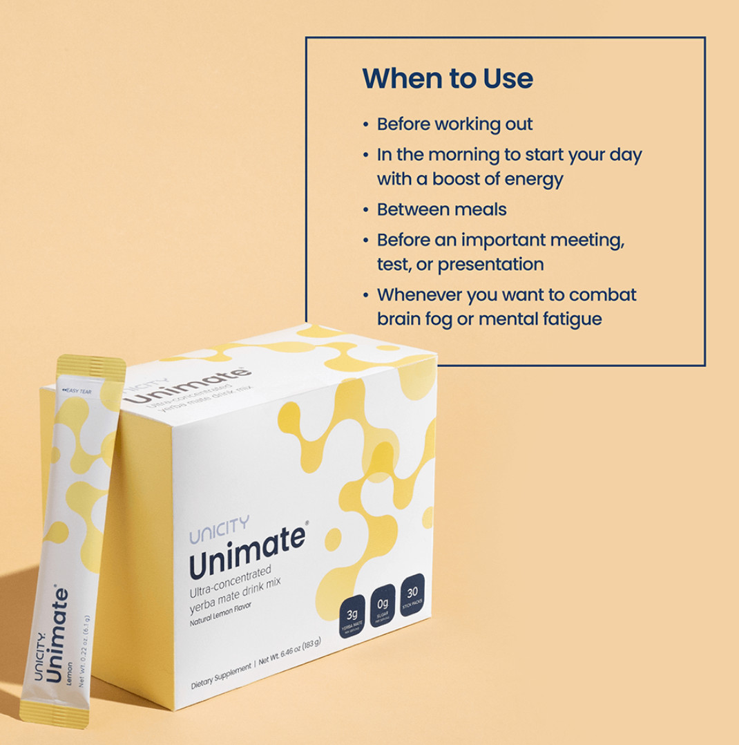Unicity UFEEL GREAT Lemon + Lemon + Orange (Box of 30 Sachets each)- Exp 07/2026