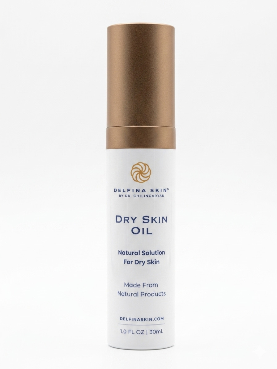 Delfina Dry Skin Oil – Eczema Psoriasis Treatment for Skin