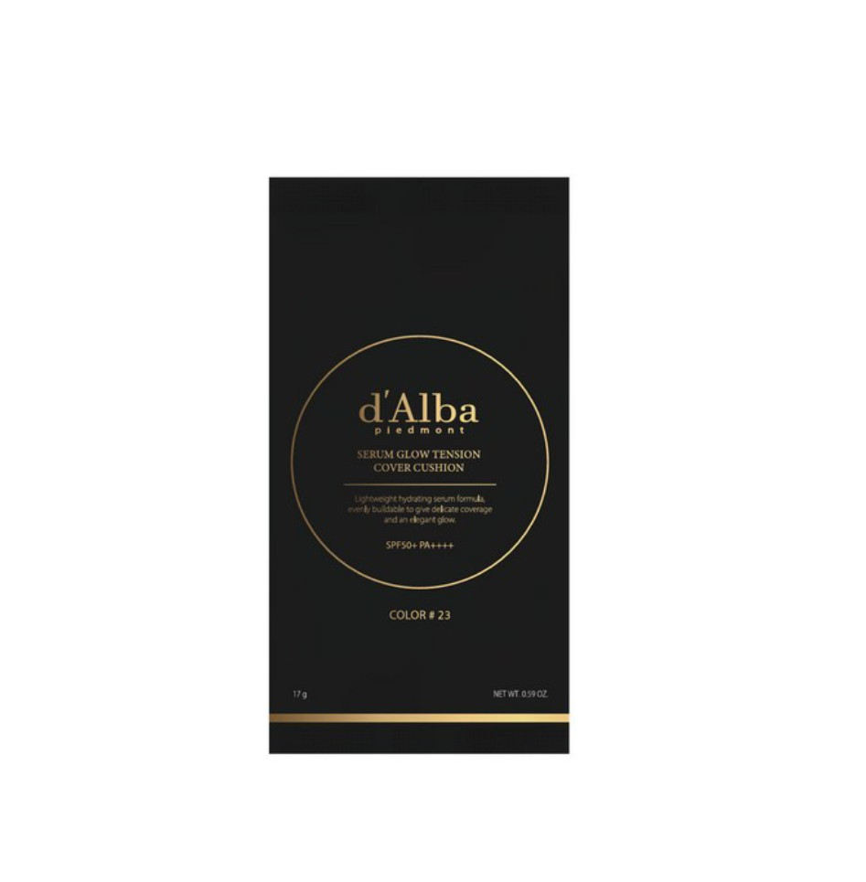 Dalba Serum Glow Tension Cover Cushion NO 23 Medium Beige Refill 17g