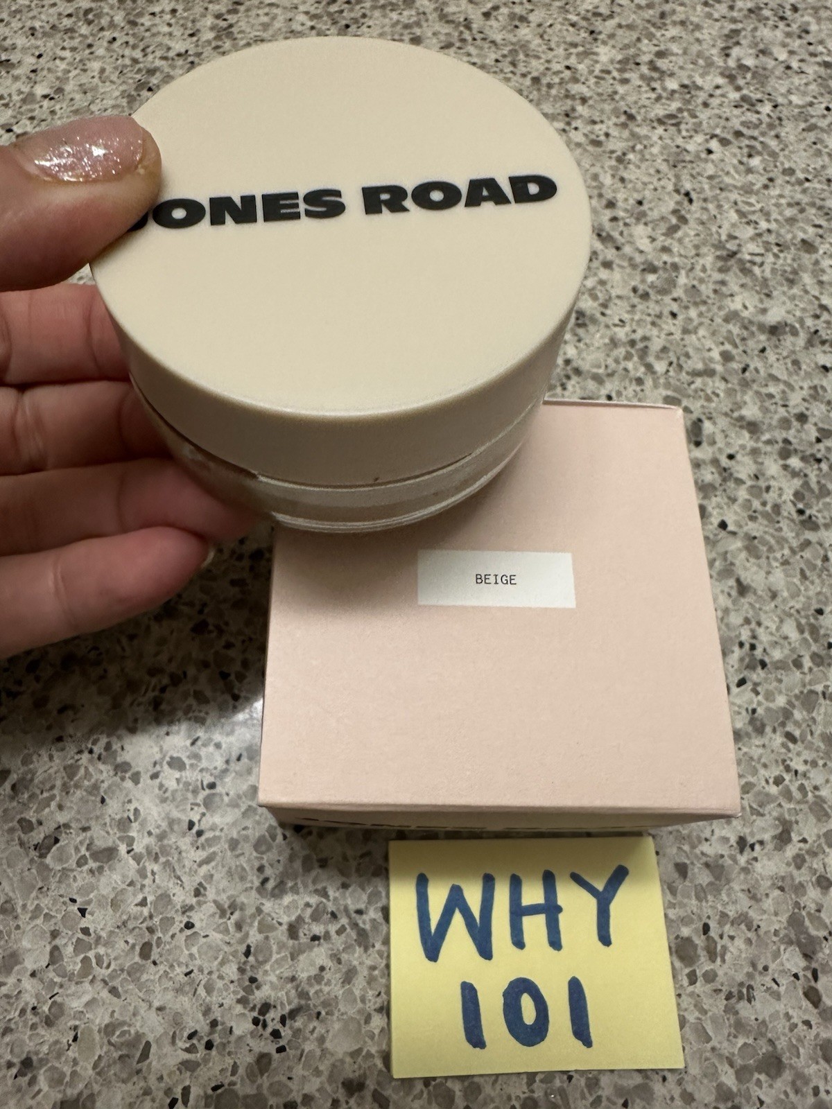 Jones Road Bobbi Brown What The Foundation BEIGE 1.14oz/35g FULL SZ NEW BOX $46