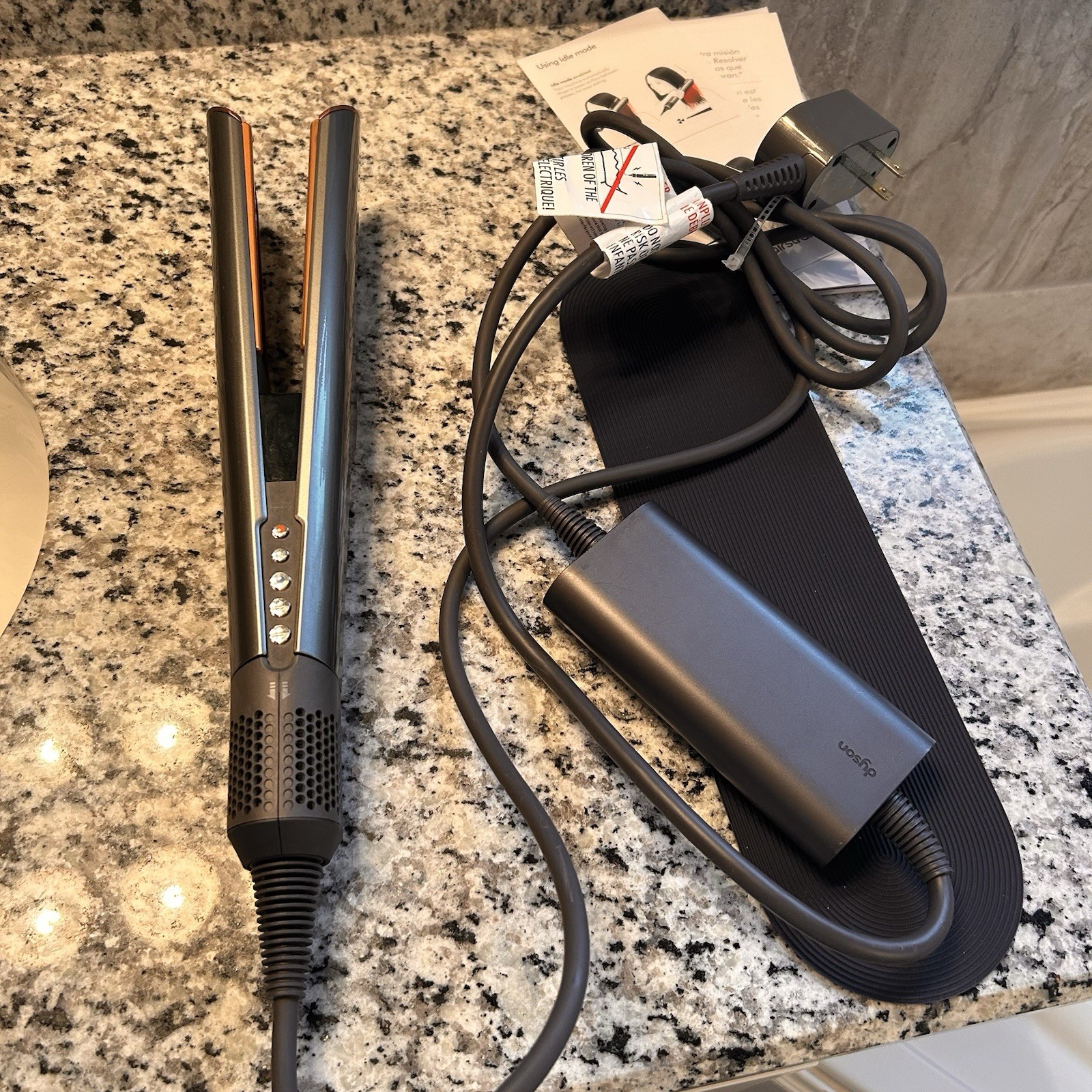 Dyson Airstrait Nickel & Copper H506 Hair Straightener Drier