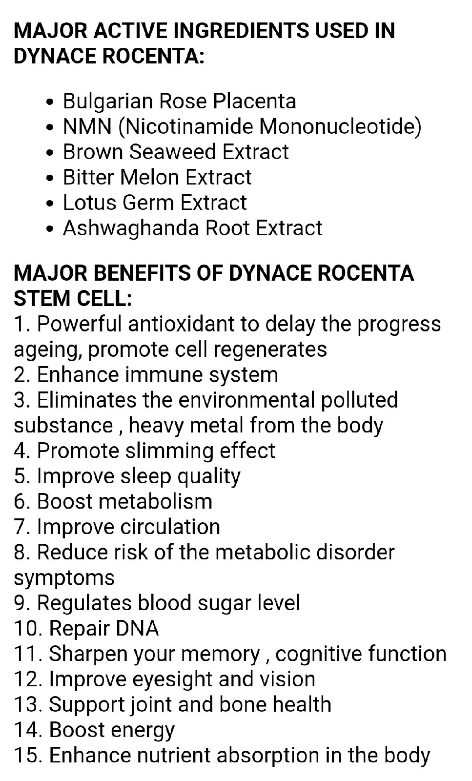 Dynace Rocenta Antioxidants, Blood Sugar Support , Blood Health…