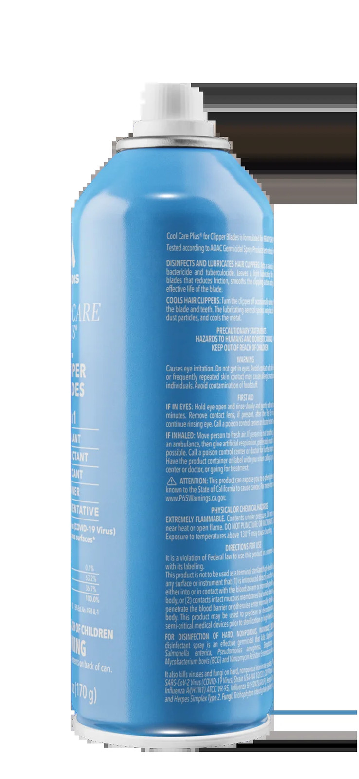 Cool Care plus 5 in 1 Spray for Clipper Trimmer Blades 6 Oz