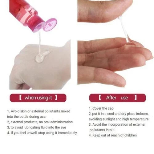 Edible Fruit Flavor Lubricant Gel Oral Sex Lube Sexual Mild Massage Oil Adult