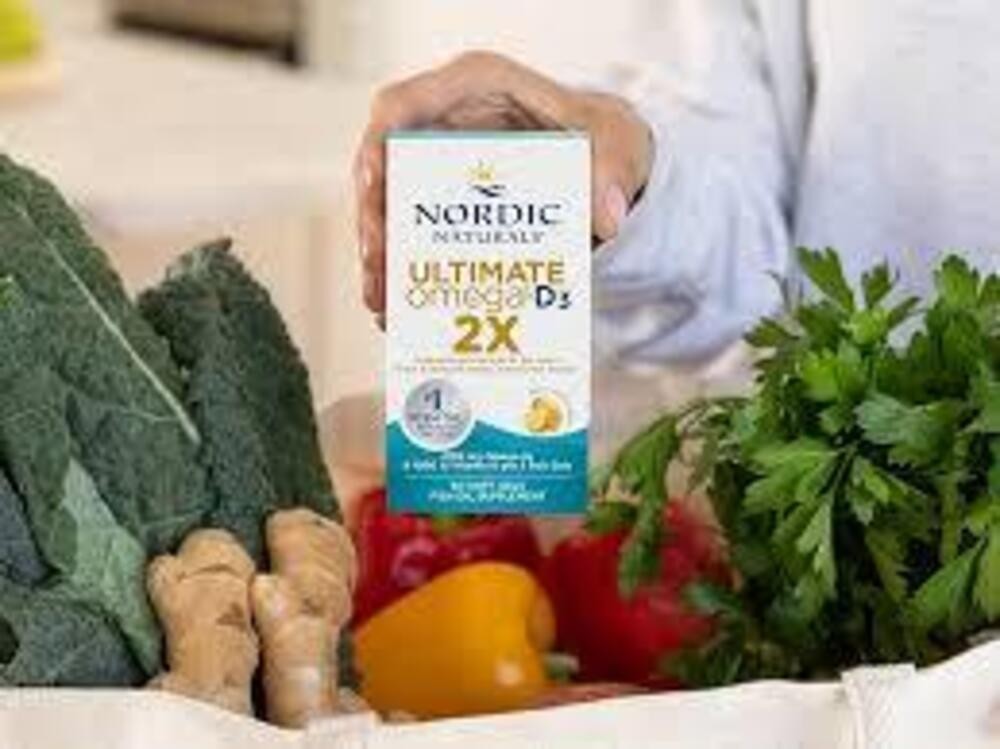 Nordic Naturals Omega 2x Fish Oil Supplement Immune Support 120 Softgels
