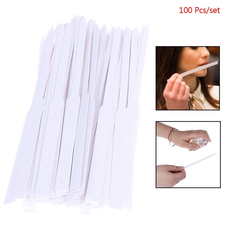 Perfume Test Strips 100Pc P-b Aromatherapy Essential Oils Tester For Fragrance