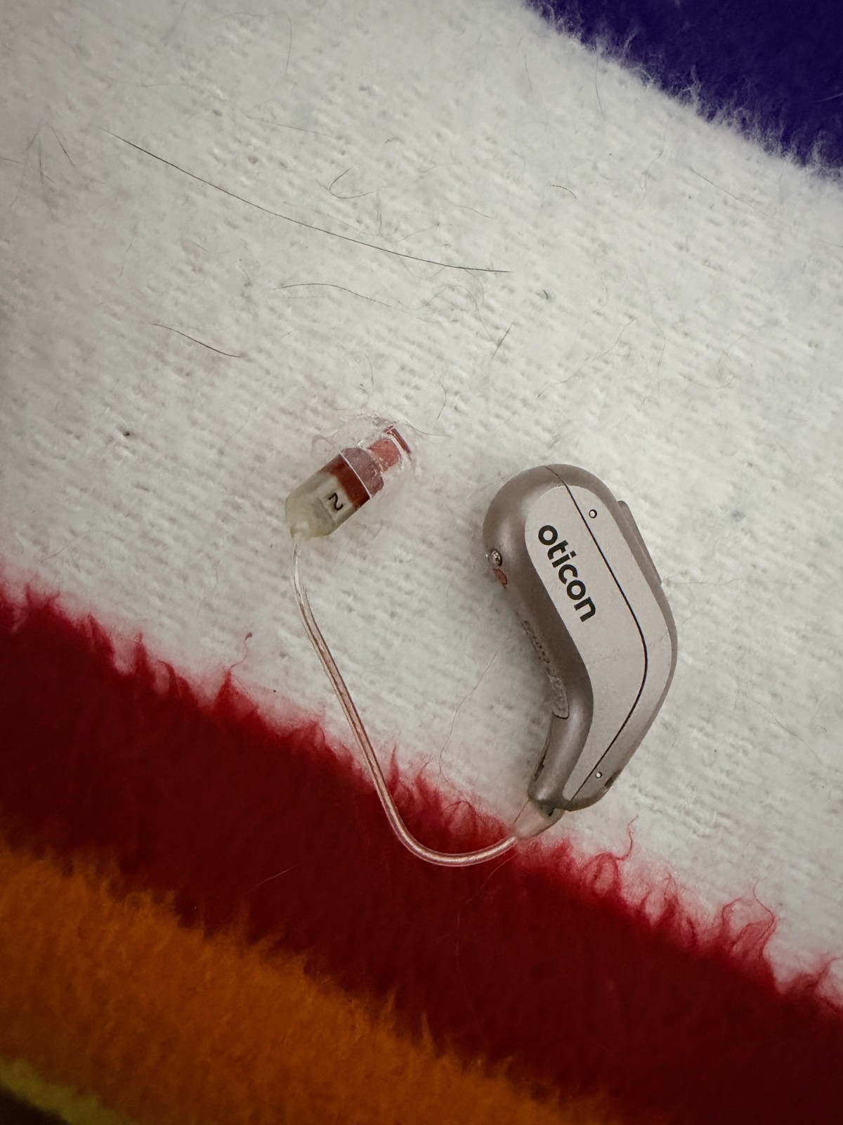 Oticon Intent 1 miniRITE Hearing Aids (PAIR) – USED– Charger Full Bundle