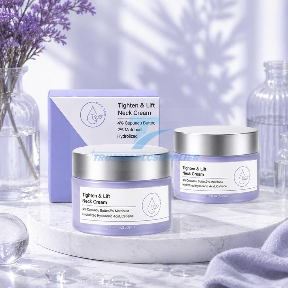 2PCS Tighten and Lift Neck Cream Firming Anti-Aging 1.7oz- Clinically Tested