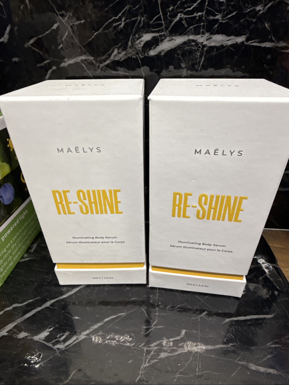 2x MAELYS RE-SHINE Illuminating Body Serum Body Serum 3.5 oz Free Shipping NEW