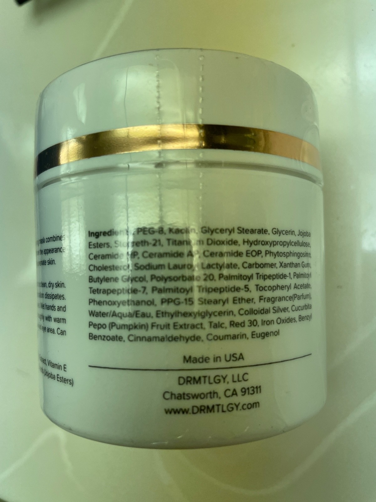 DRMTLGY Pumpkin Enzyme Mask RENEW 5.5 oz Exfoliate & Hydrate Factory Sealed
