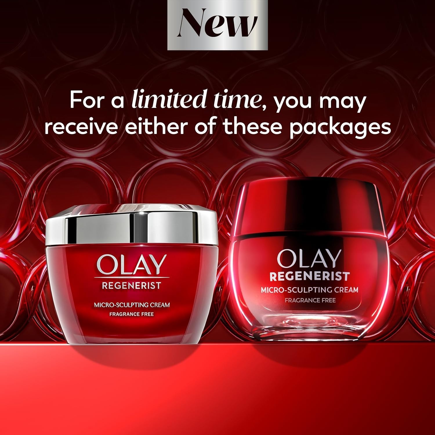 Olay Regenerist Micro-Sculpting Cream Face Moisturizer 1.7 Fl Ounces