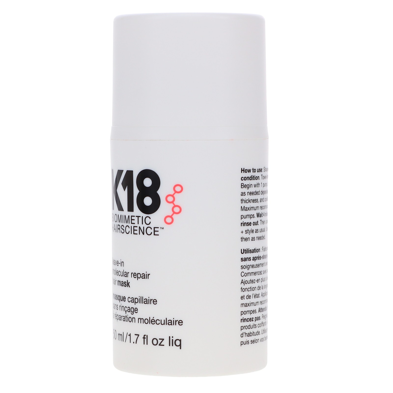 K18 LEAVE-IN MOLECULAR REPAIR HAIR MASK 1.7 OZ ~ BRAND NEW