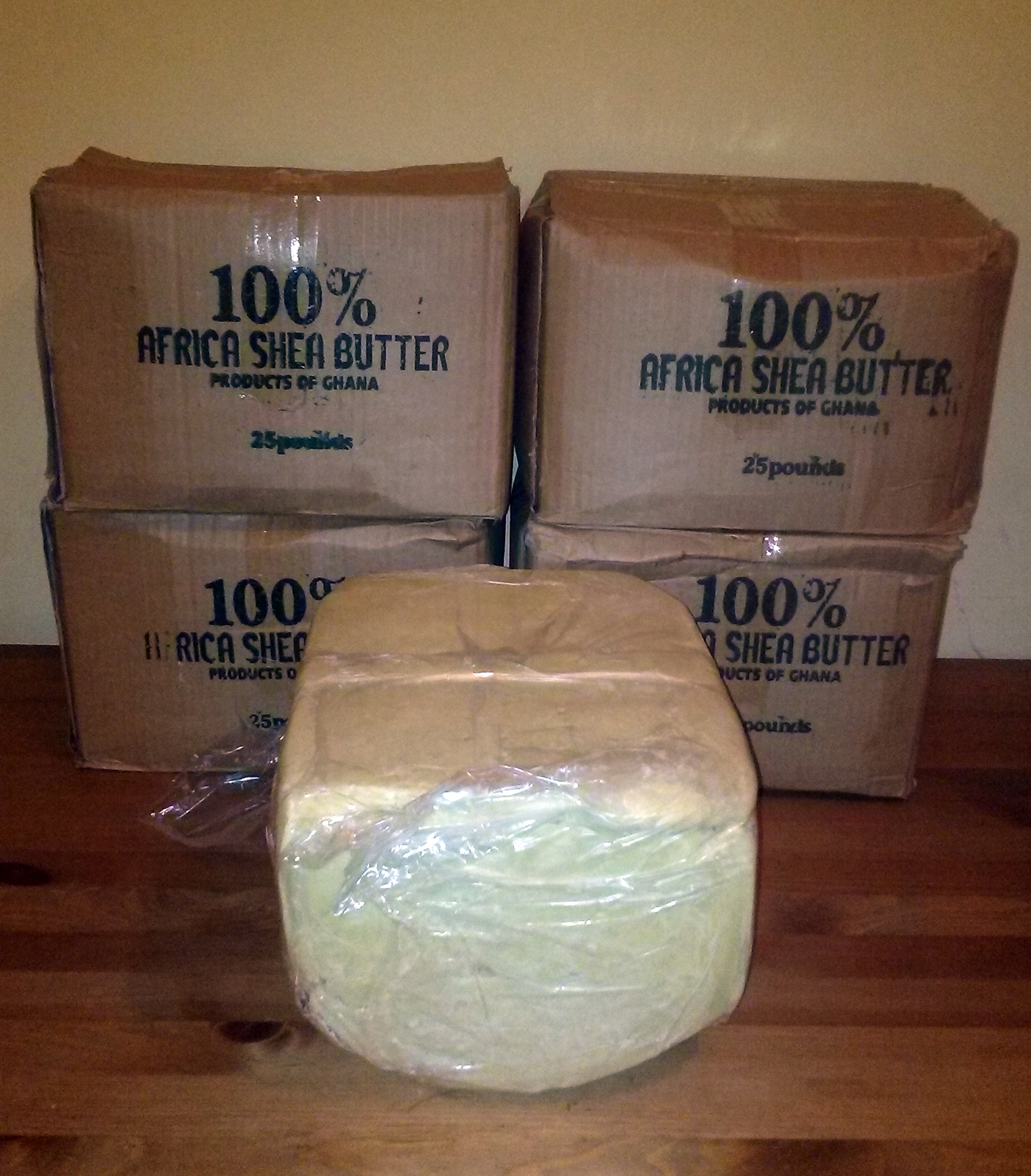 RAW AFRICAN SHEA BUTTER Organic Unrefined WHITE/IVORY Pure Premium Quality