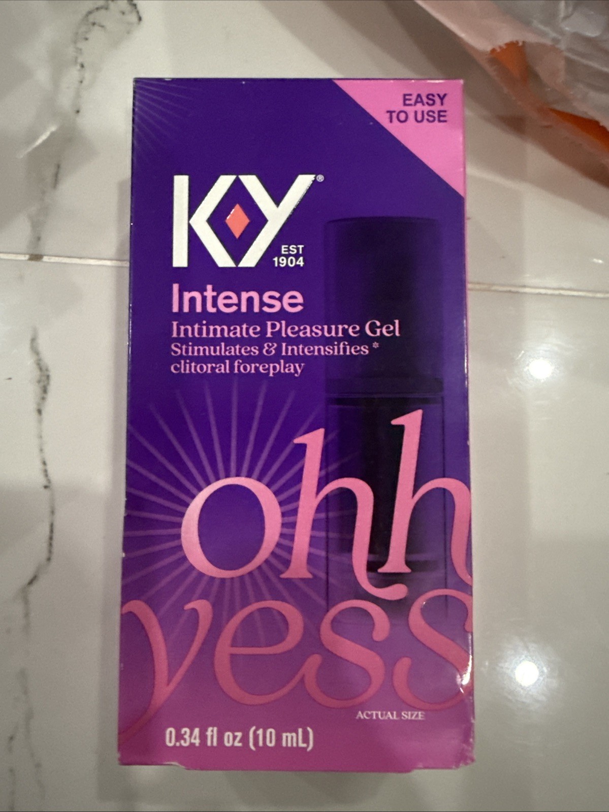 K-Y Intense Pleasure Gel Feminine Sexual Intensifier – 10ml Exp 12/25