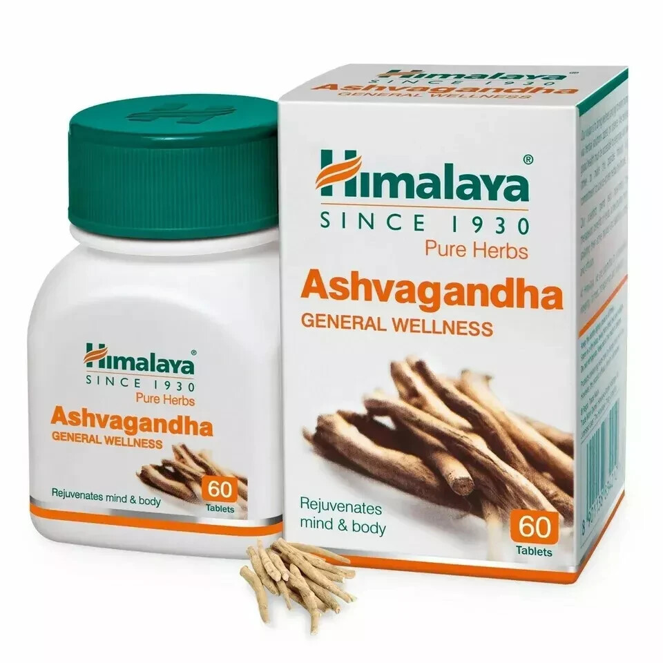 🌿 Himalaya Ashvagandha | Pack of 15 | 60 Tablets Each |Expiry 02/2027