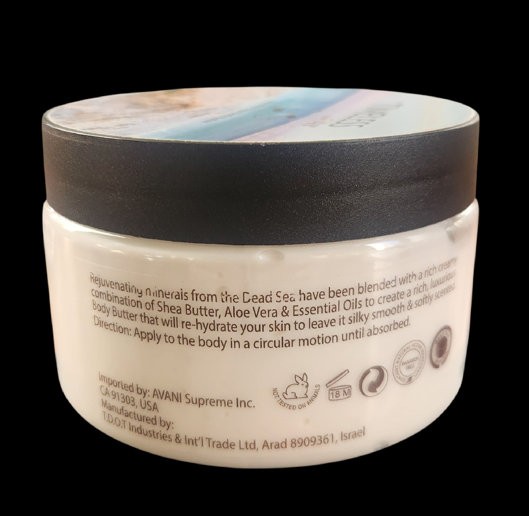 TIMELESS by AVANI Ultra Rich Shea Body Butter ESSENTIAL OILS Vit E 9.35oz Israel