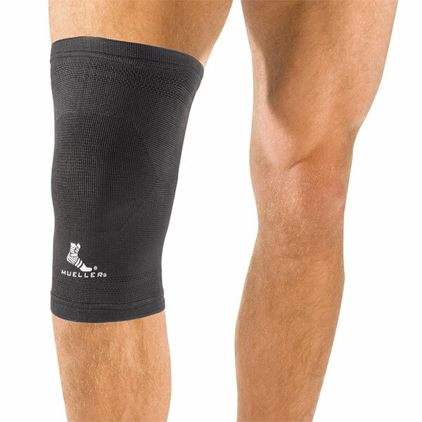 Mueller Elastic Knee Support Basic Black Firm Support And Full Range Movement