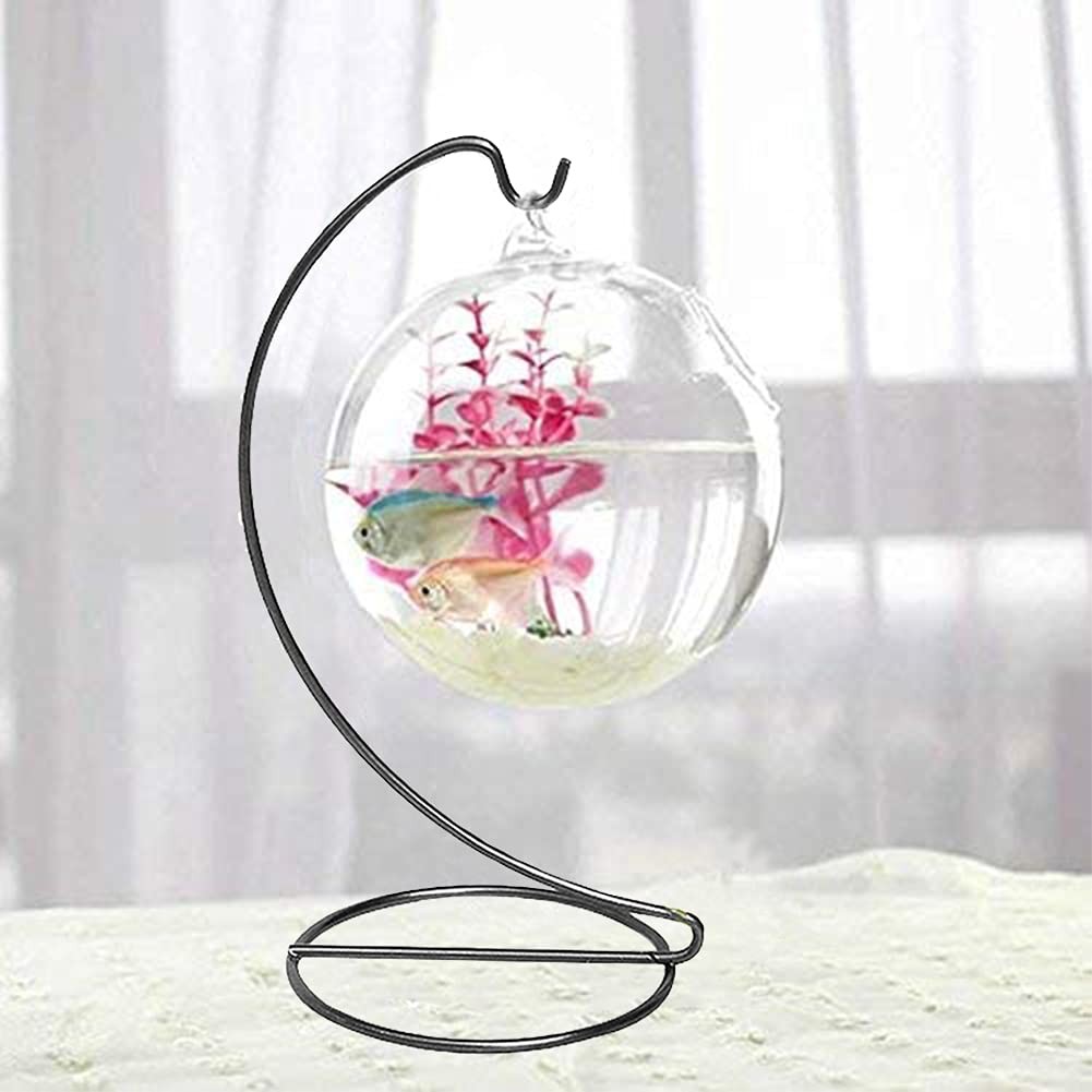 1 PCS Ornament Display Hanger Rack 9.1×4.1 Inch Stand Hook Holder Black