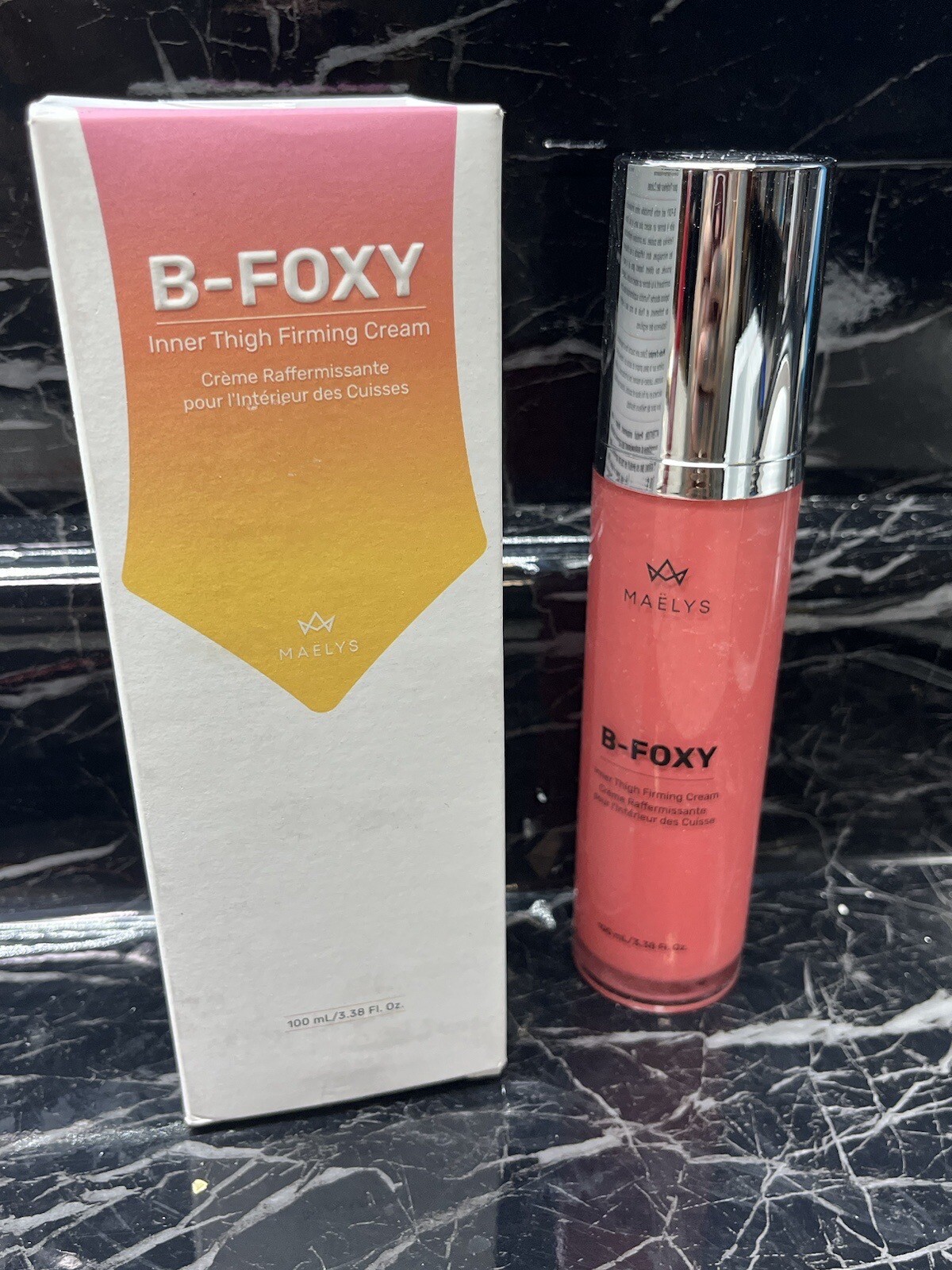 Maelys B-Foxy Inner Thigh firming cream 3.38oz NEW (In BOX)