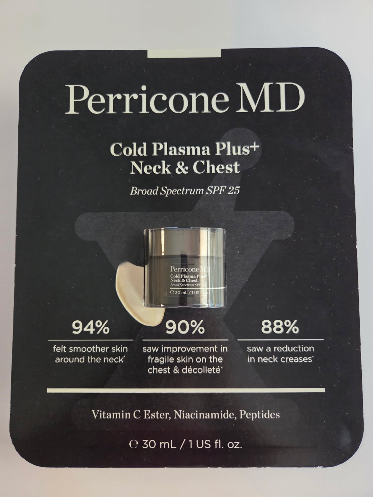 PERRICONE MD Cold Plasma Plus+ Neck & Chest Broad Spectrum SPF 25 Factory Sealed