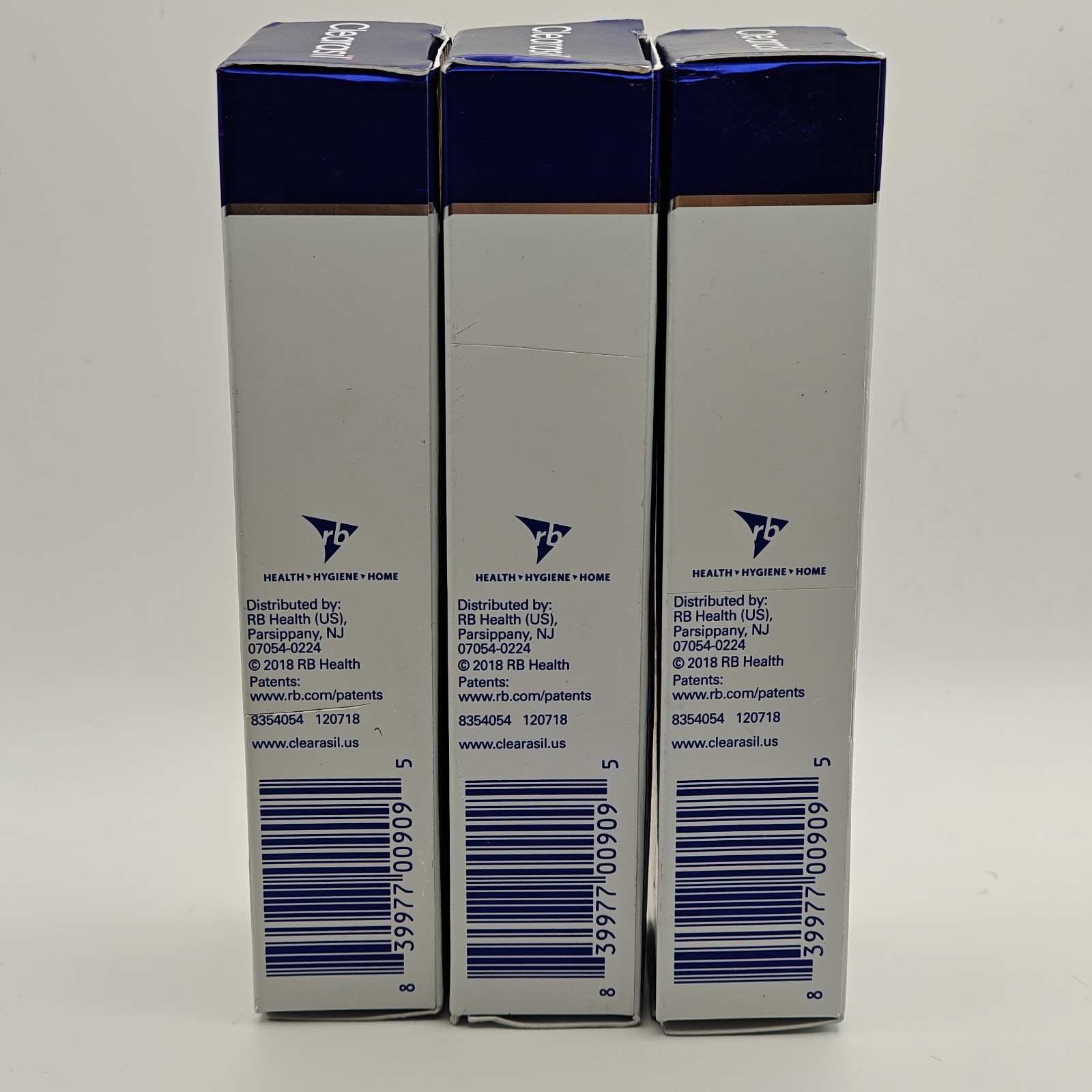 3 Pack Clearasil Rapid Rescue Spot Treatment Cream 1 oz Acne Exp 7/26 New