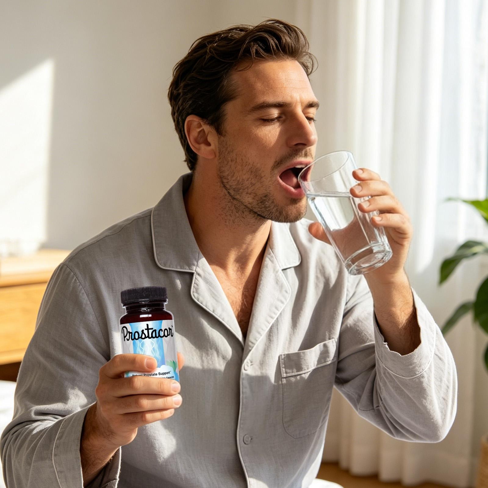 Prostacor – Natural Prostate Support Supplement – Non-GMO, Vegan, Gluten-Free